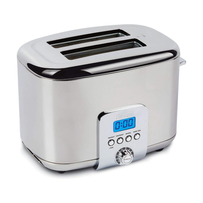 All-Clad - 2 Slice Stainless Steel Digital Toaster