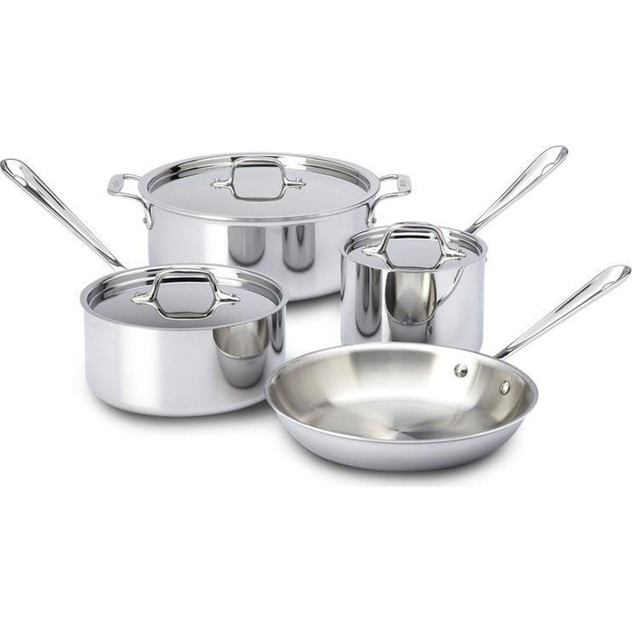 All-Clad D3 Stainless 10 Piece Cookware Set
