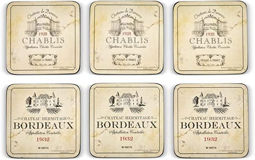 Pimpernel - Vin De France Coasters (Set of 6) - Limolin 