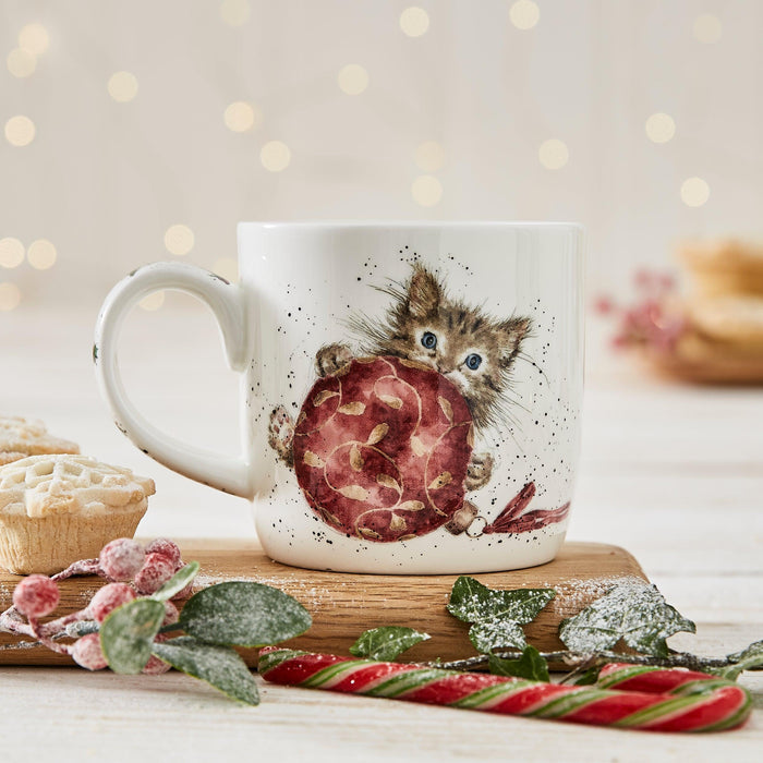 Royal Worcester - Mug 11oz - Purrfect Christmas - Limolin 