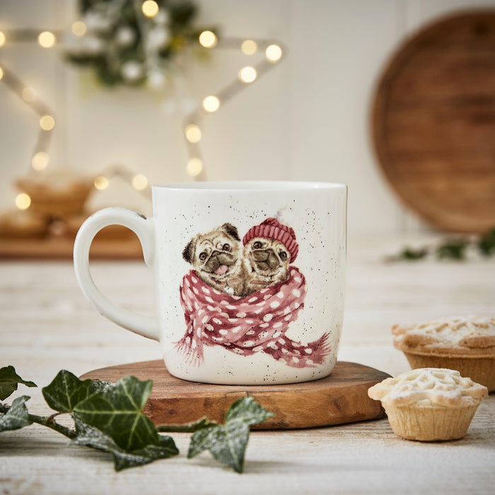 Royal Worcester - Mug 11oz - Snug As A Pug - Limolin 