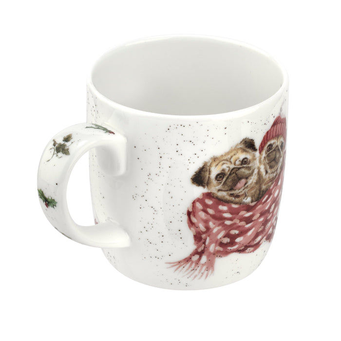 Royal Worcester - Mug 11oz - Snug As A Pug - Limolin 